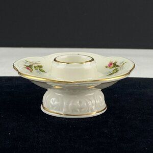 Vintage Rosenthal Germany Candlestick Moss Rose Classic Rose